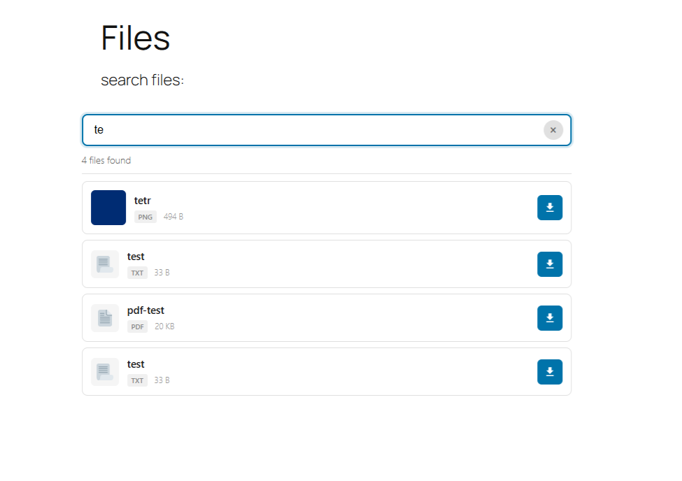 File Search Pro - Dashboard
